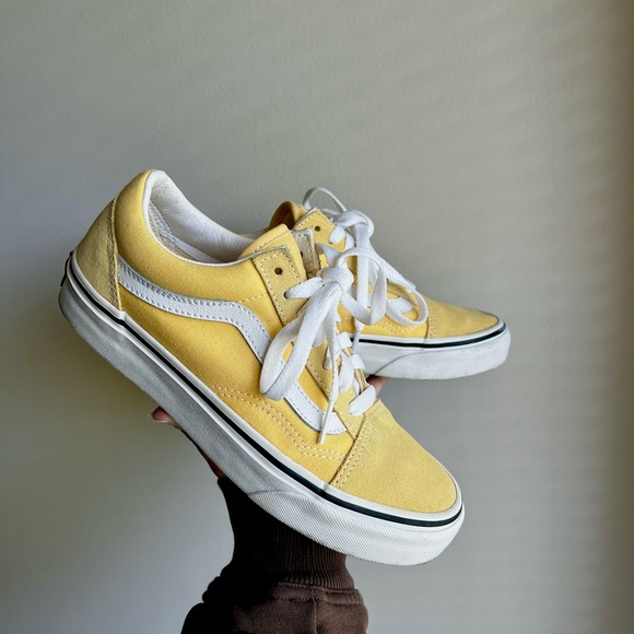 Vans Old Skool - Golden Haze and White - Picture 1 of 6
